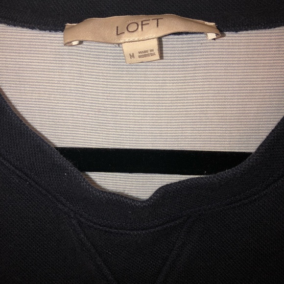 LOFT: Dual Colored Jacket Shirt - Picture 3 of 4